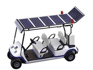 太陽能警務車